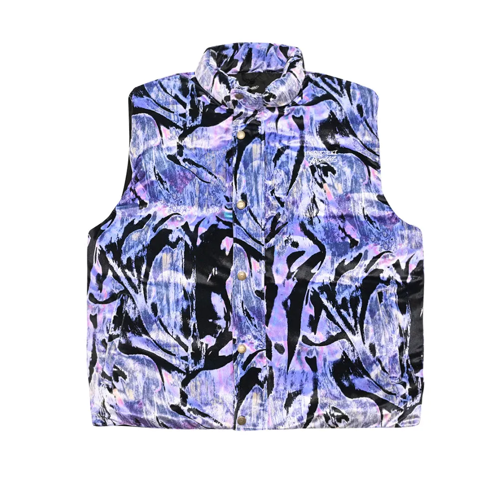 DSXBR WELLON PADDING VEST MARBLE PURPLE