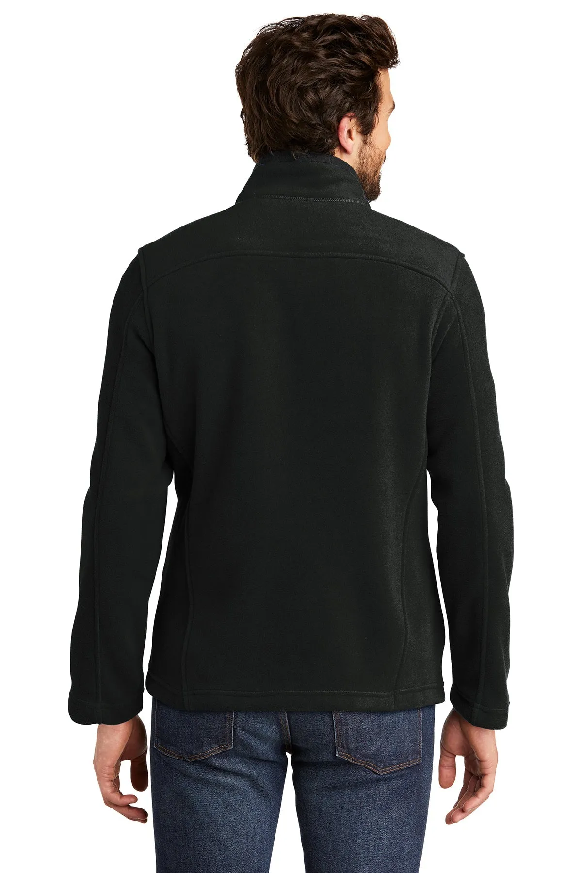 Eddie Bauer Customized Full-Zip Fleece Jackets, Black