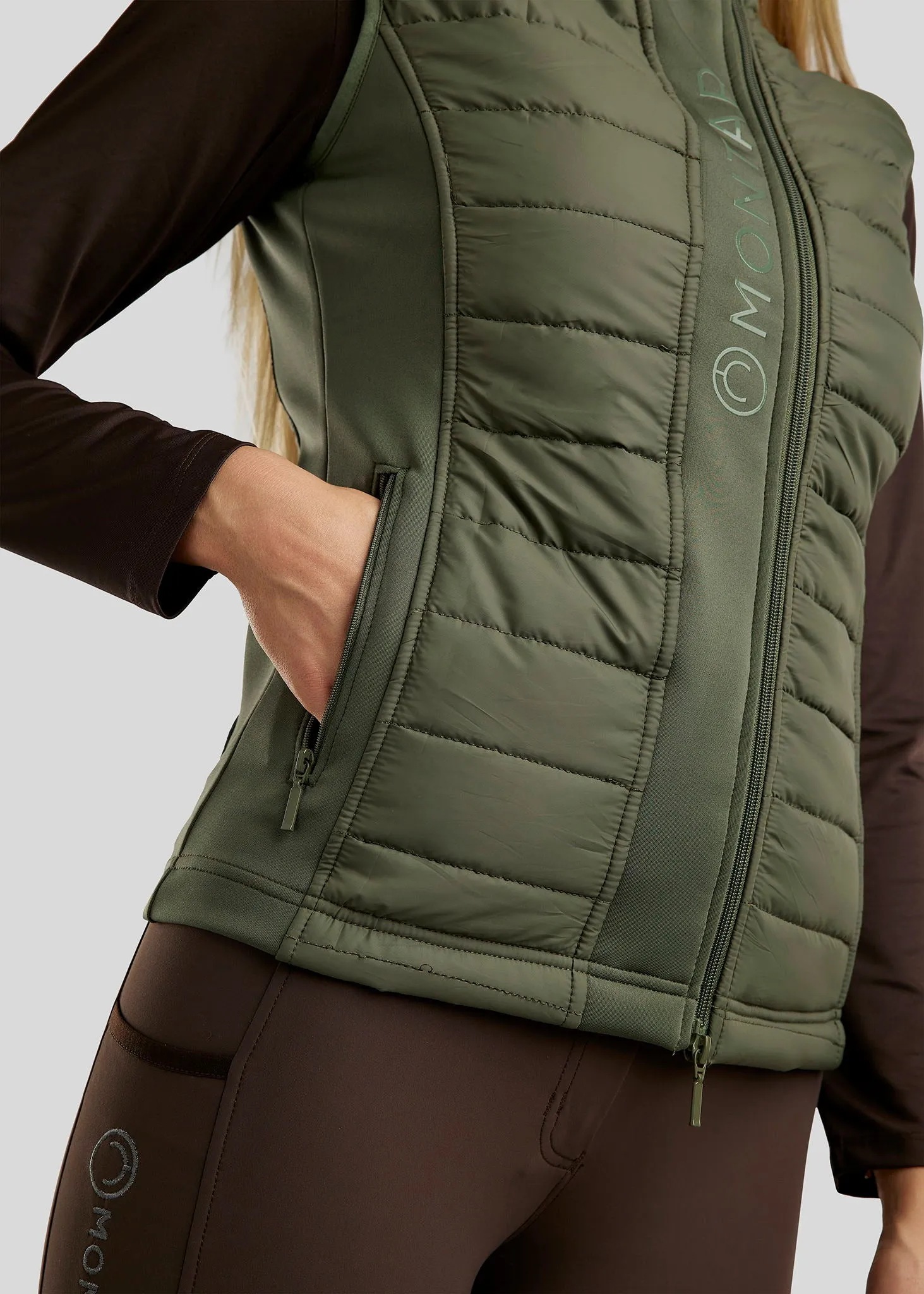 Emma Bodywarmer - Pine Green