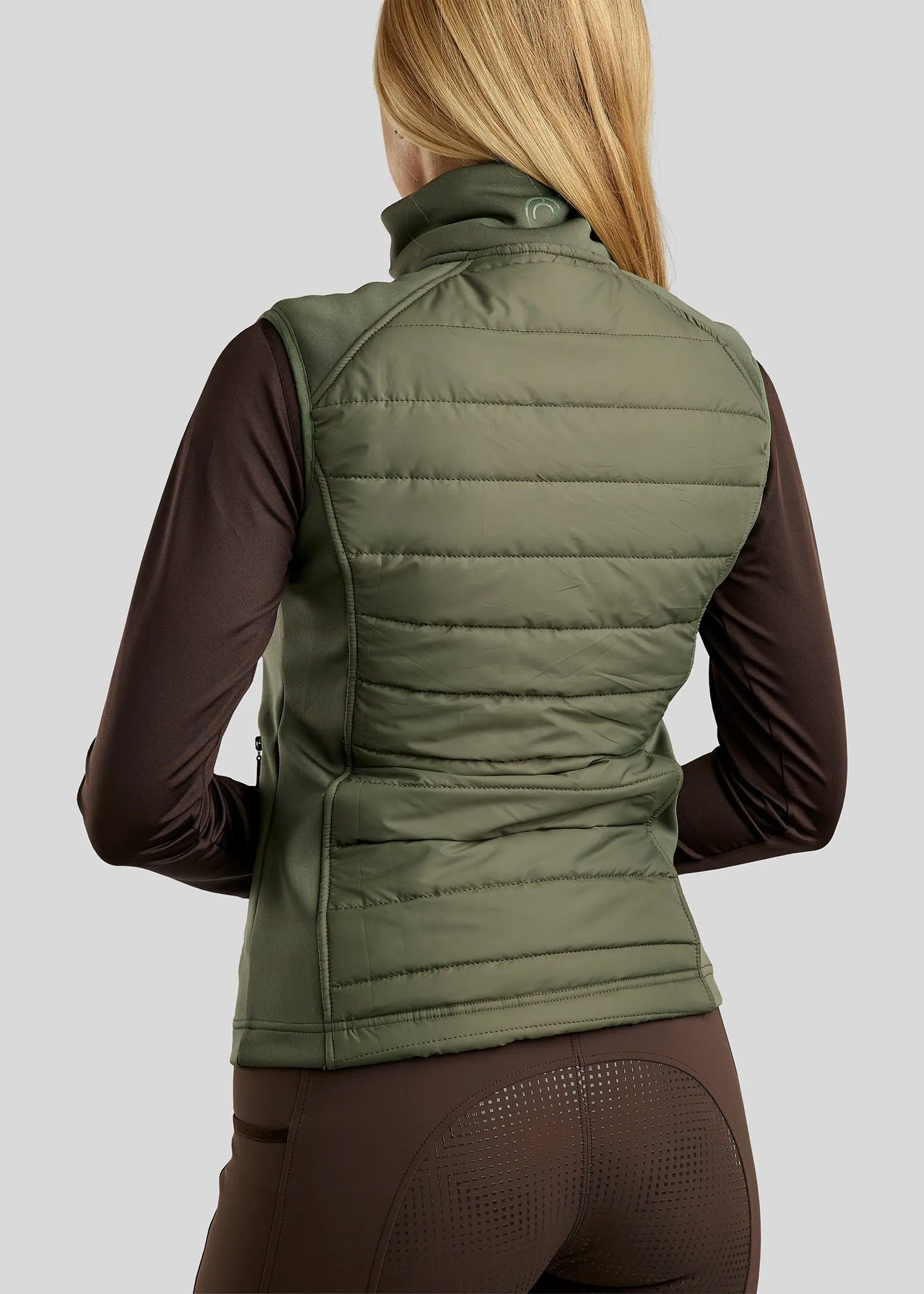 Emma Bodywarmer - Pine Green