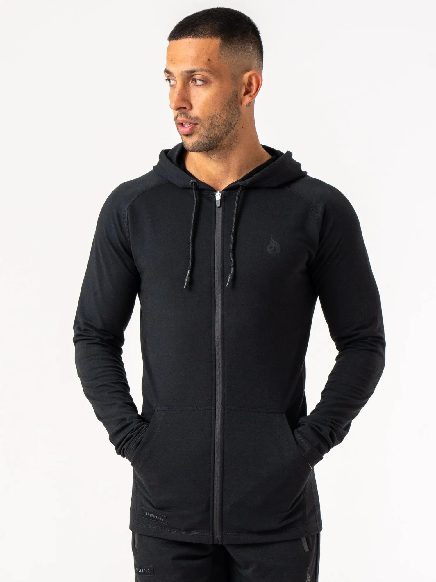 Endurance Zip Up Jacket - Black