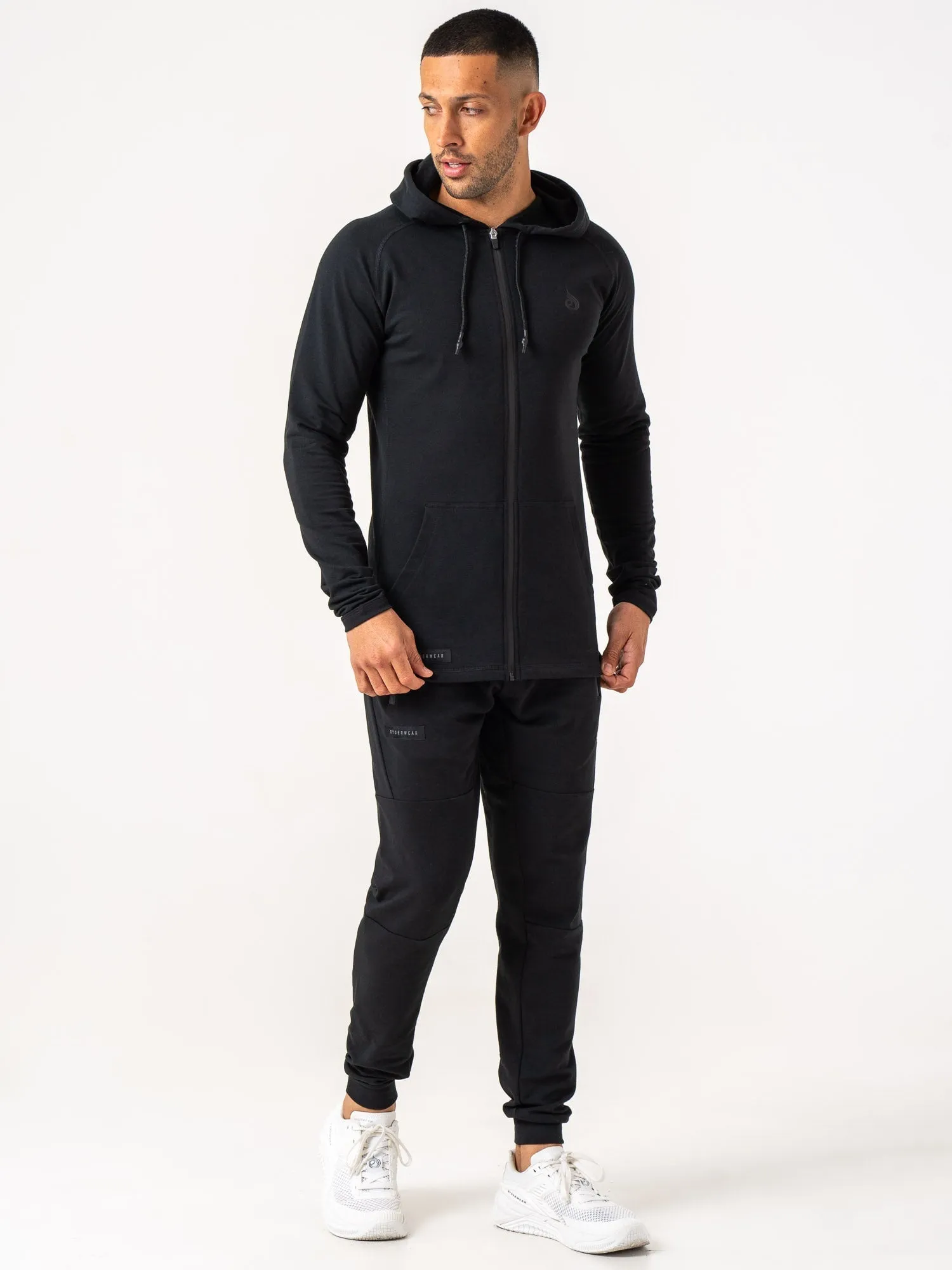 Endurance Zip Up Jacket - Black