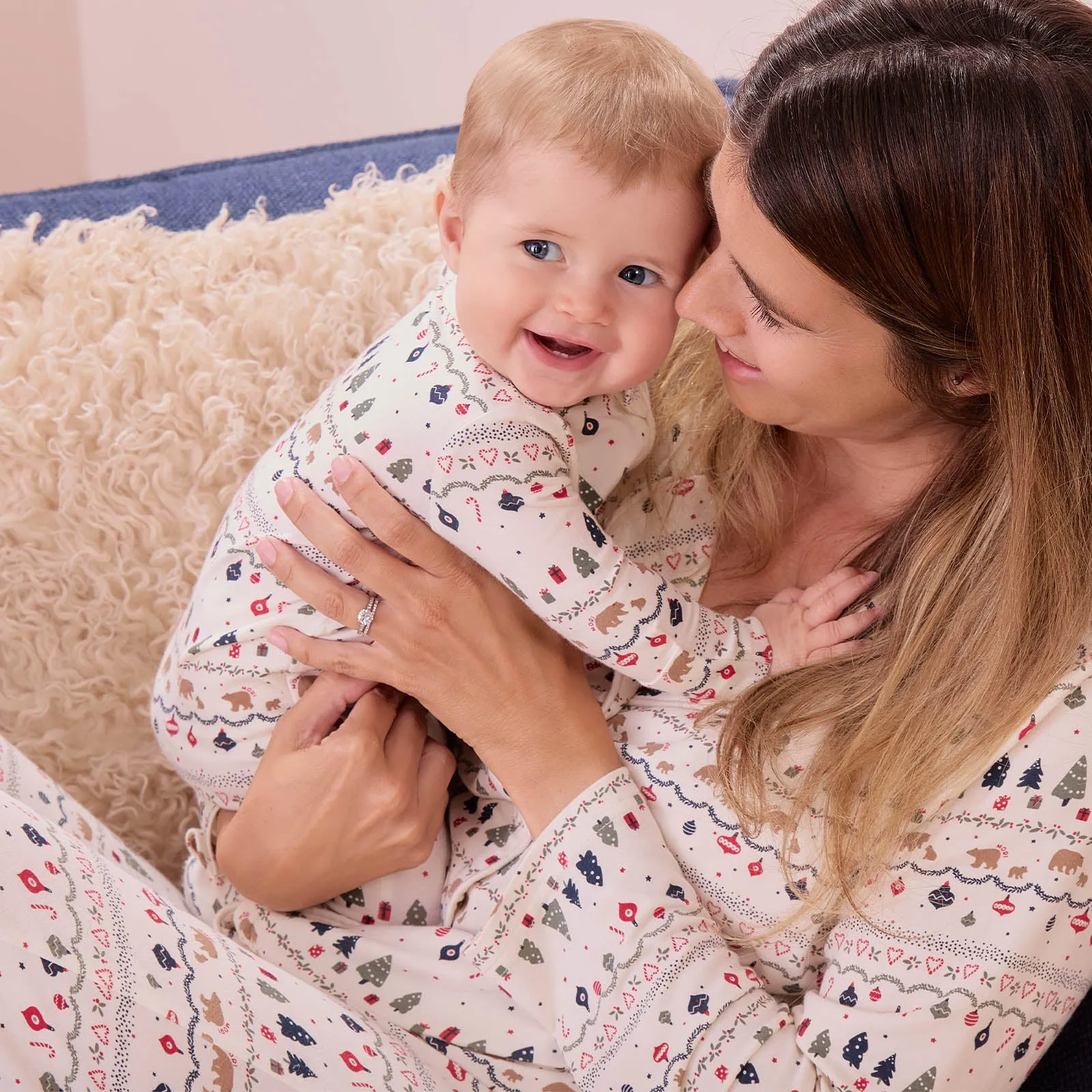 Festive Fair Isle Clever Zip Romper