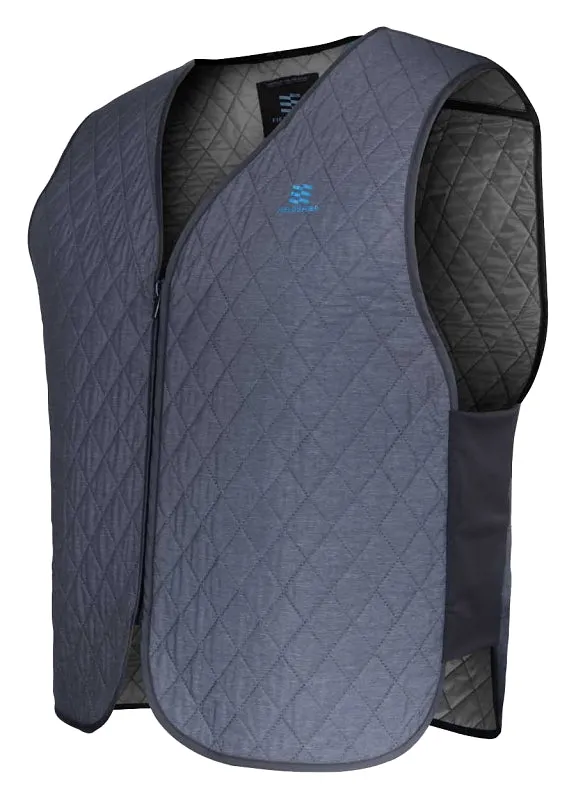 Fieldsheer Hydrologic, Mobile Cooling Series MCUV05240521 Vest, XL, Polyester, Gray, V-Neck, Zipper :EA: QUANTITY: 1