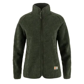 Fjallraven Womens Vardag Pile Fleece Deep Forest