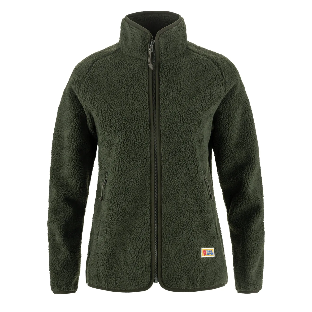 Fjallraven Womens Vardag Pile Fleece Deep Forest