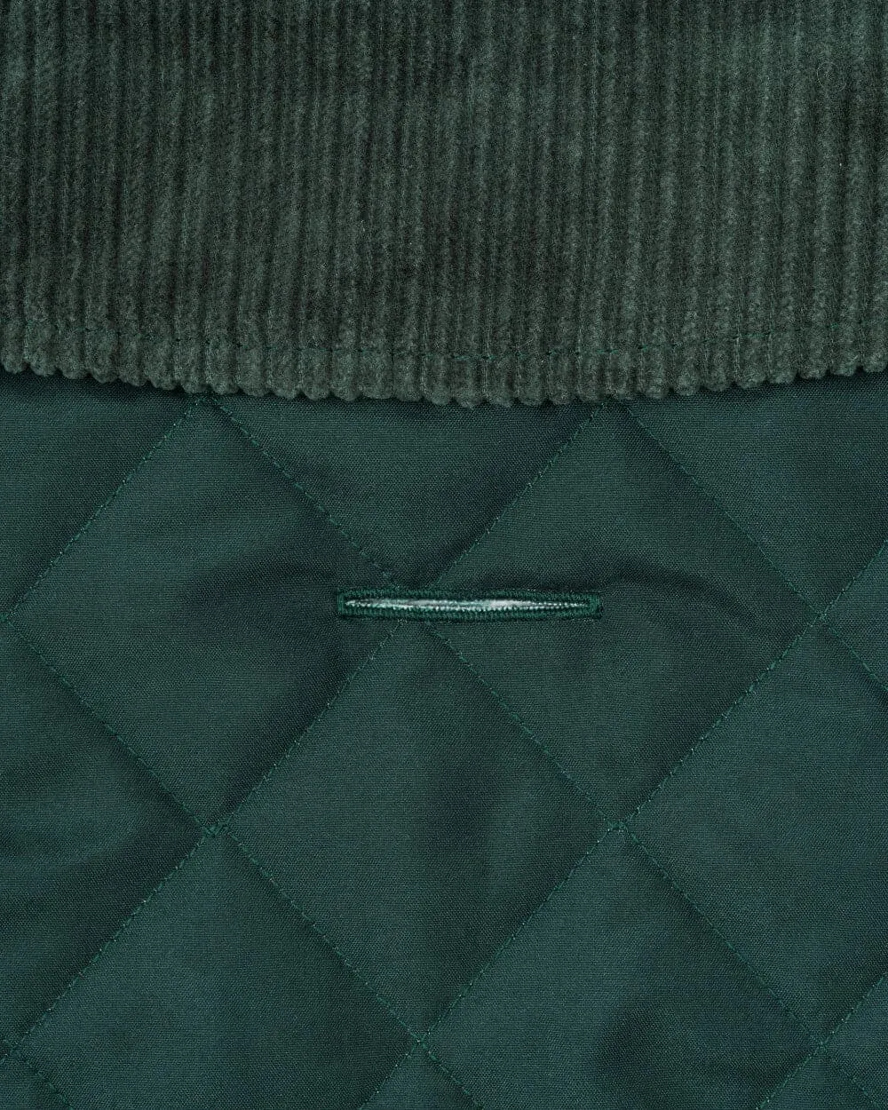 Forest Green Quilted Dog Jacket