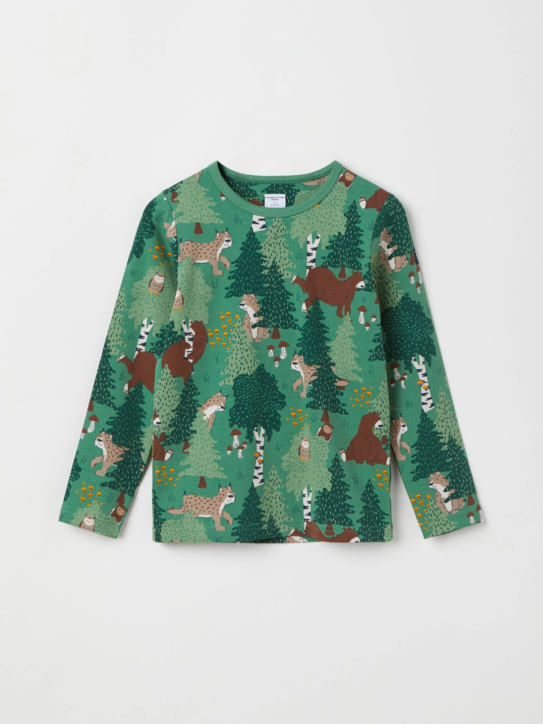 Forest Print Kids Top