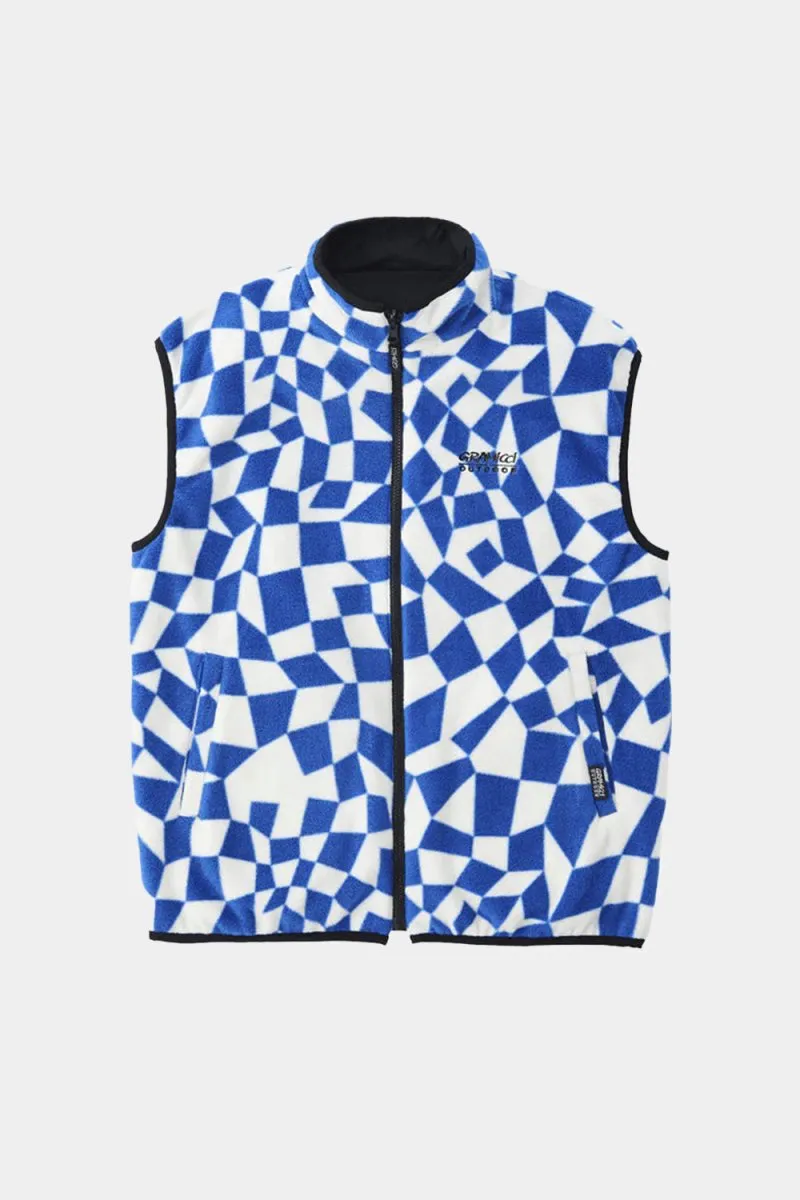 Gramicci Reversible Vest (Blue Check)