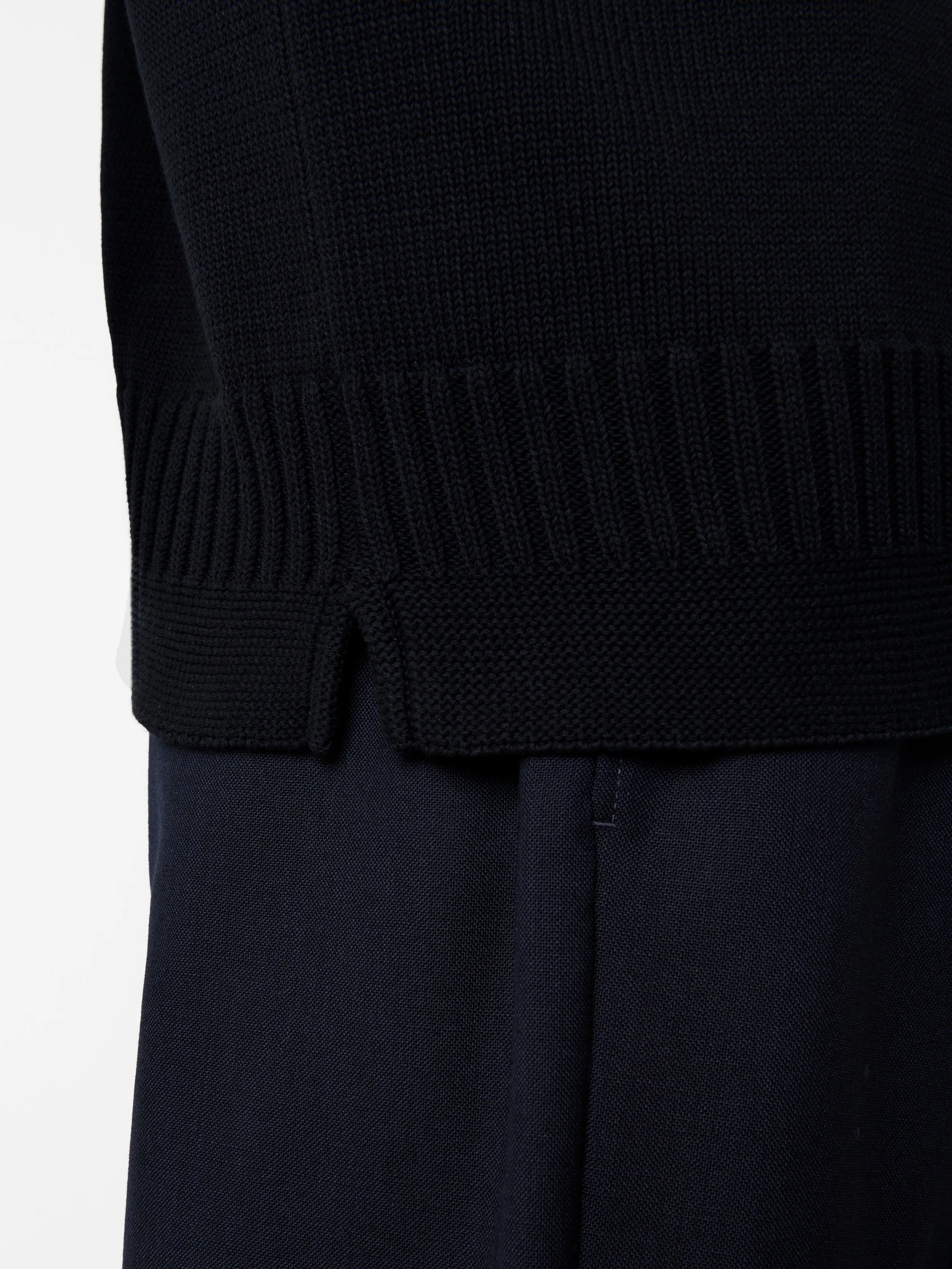 Hashi Knit in Darkest Navy