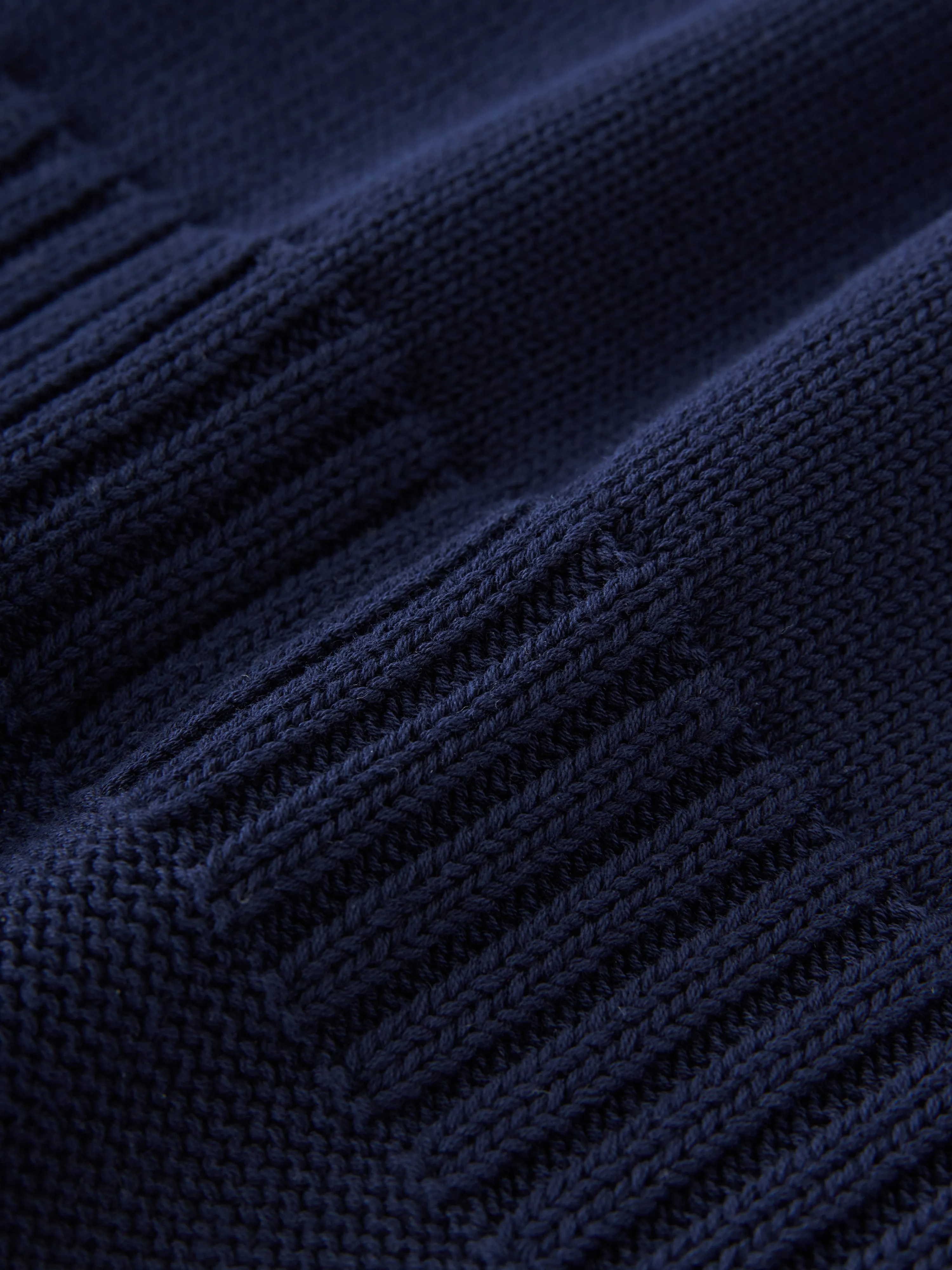 Hashi Knit in Darkest Navy