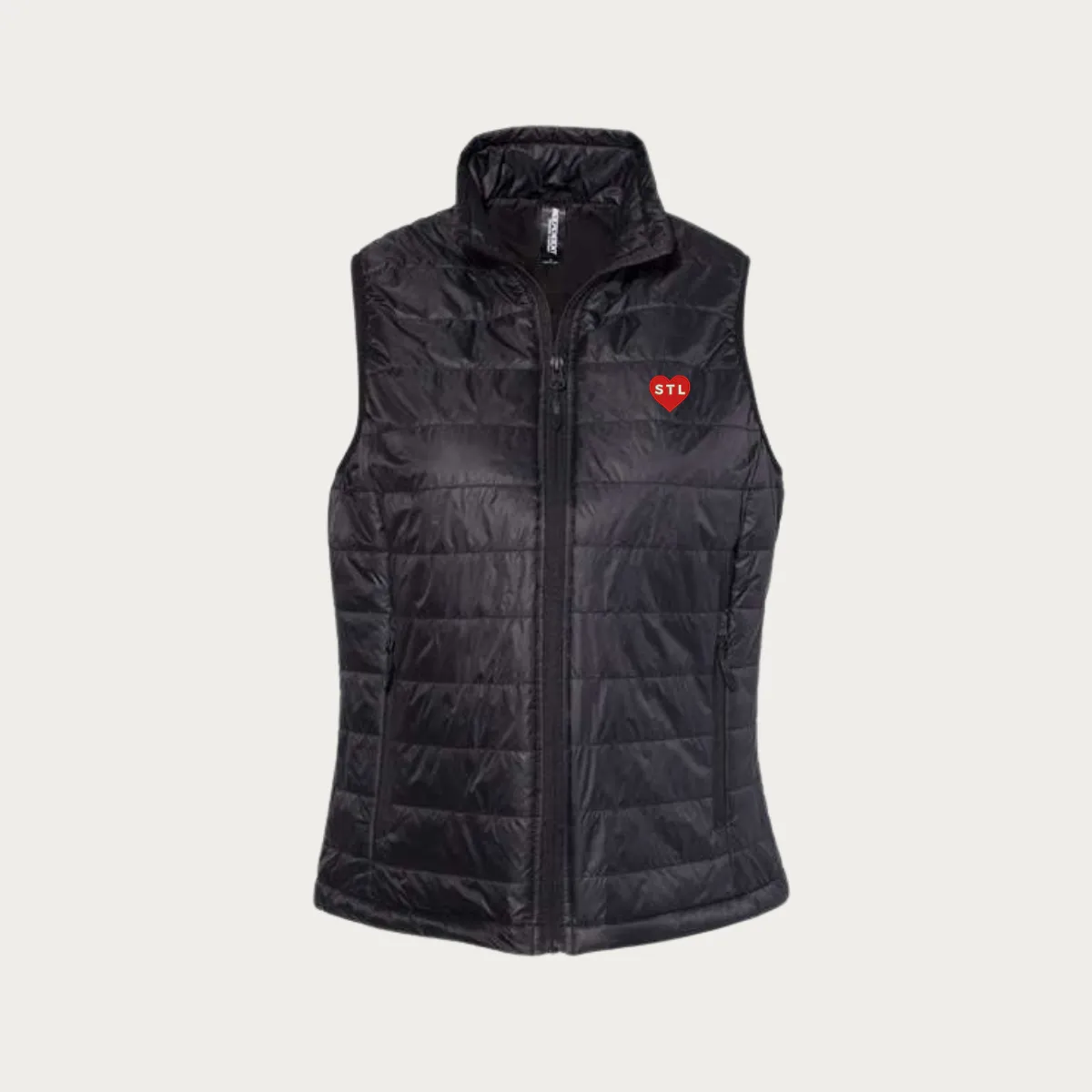 Heart STL Women's Puffer Vest