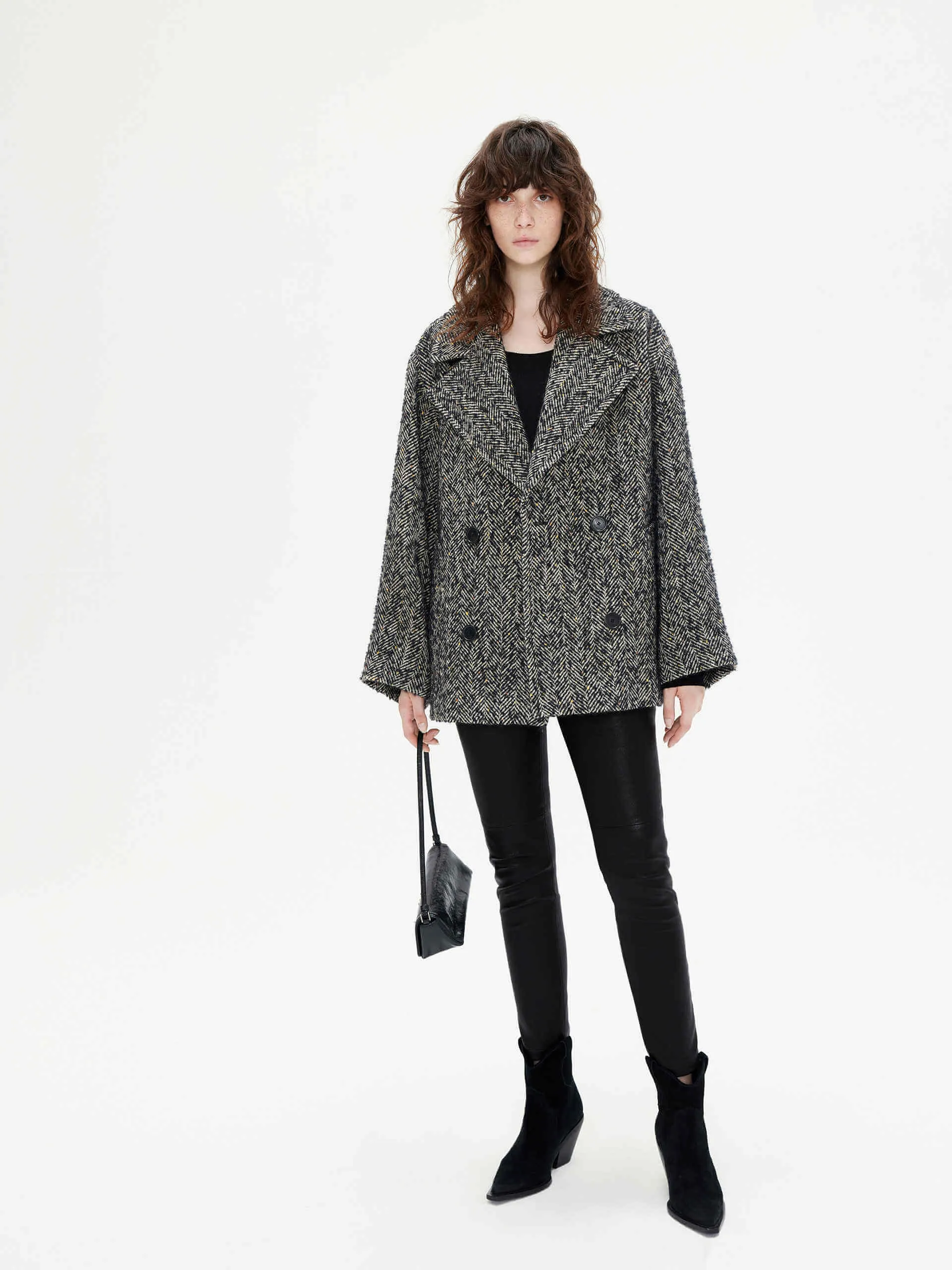 Herringbone Tweed Jacket