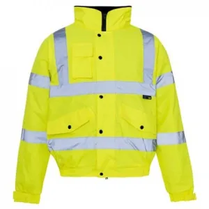 Hi-Vis Reflective Bomber Jacket