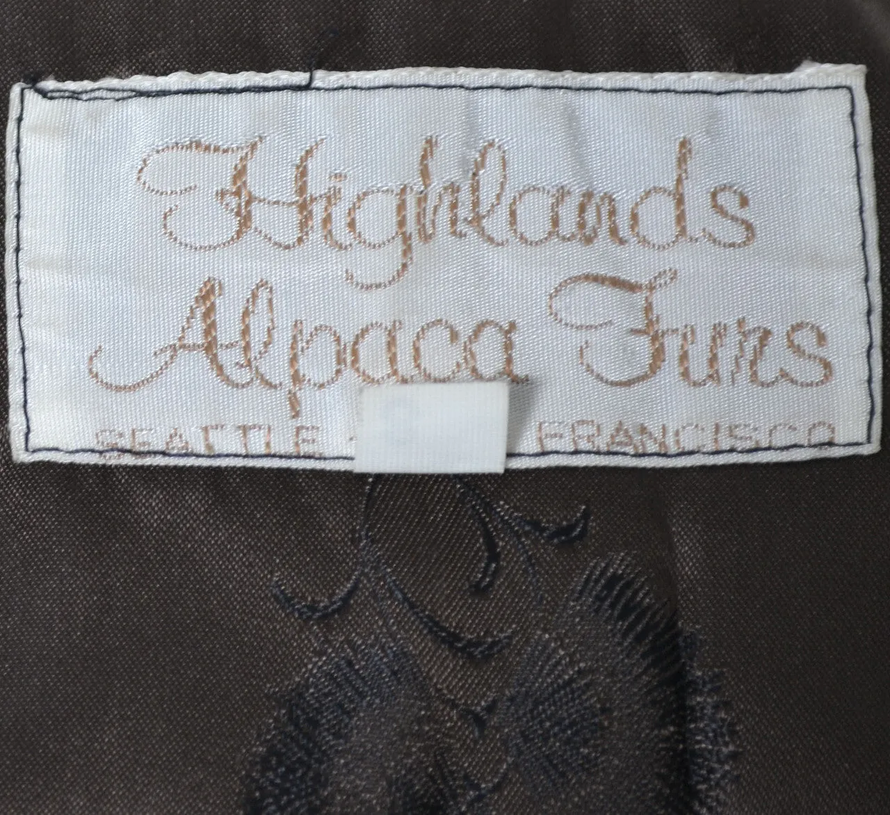 Highlands Alpaca Furs Plush Soft vintage vest