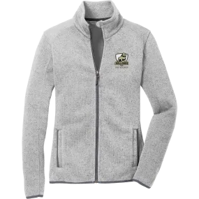 HVM Bulldogs Ladies Sweater Fleece Jacket