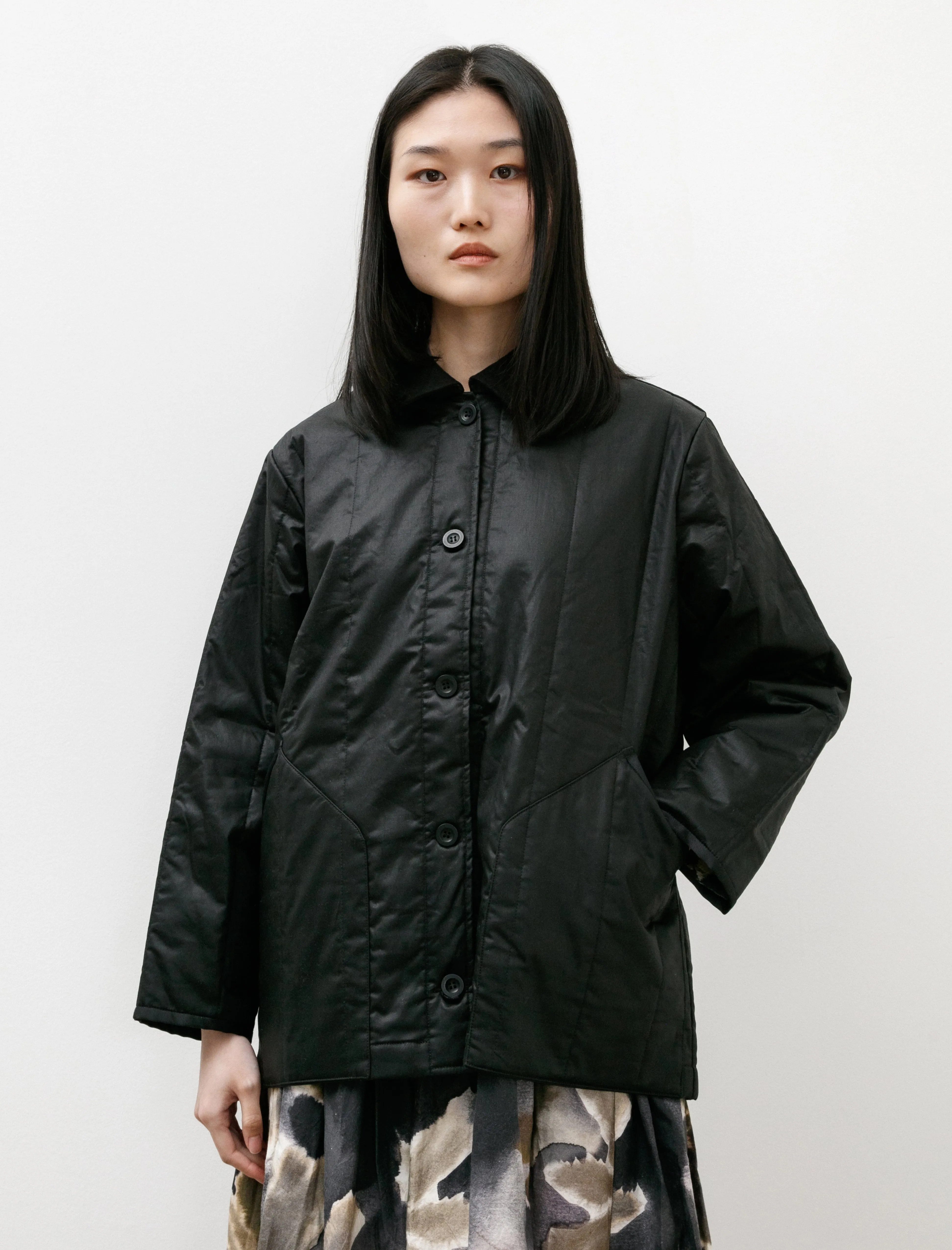 Ikla Jacket Lacqed Black