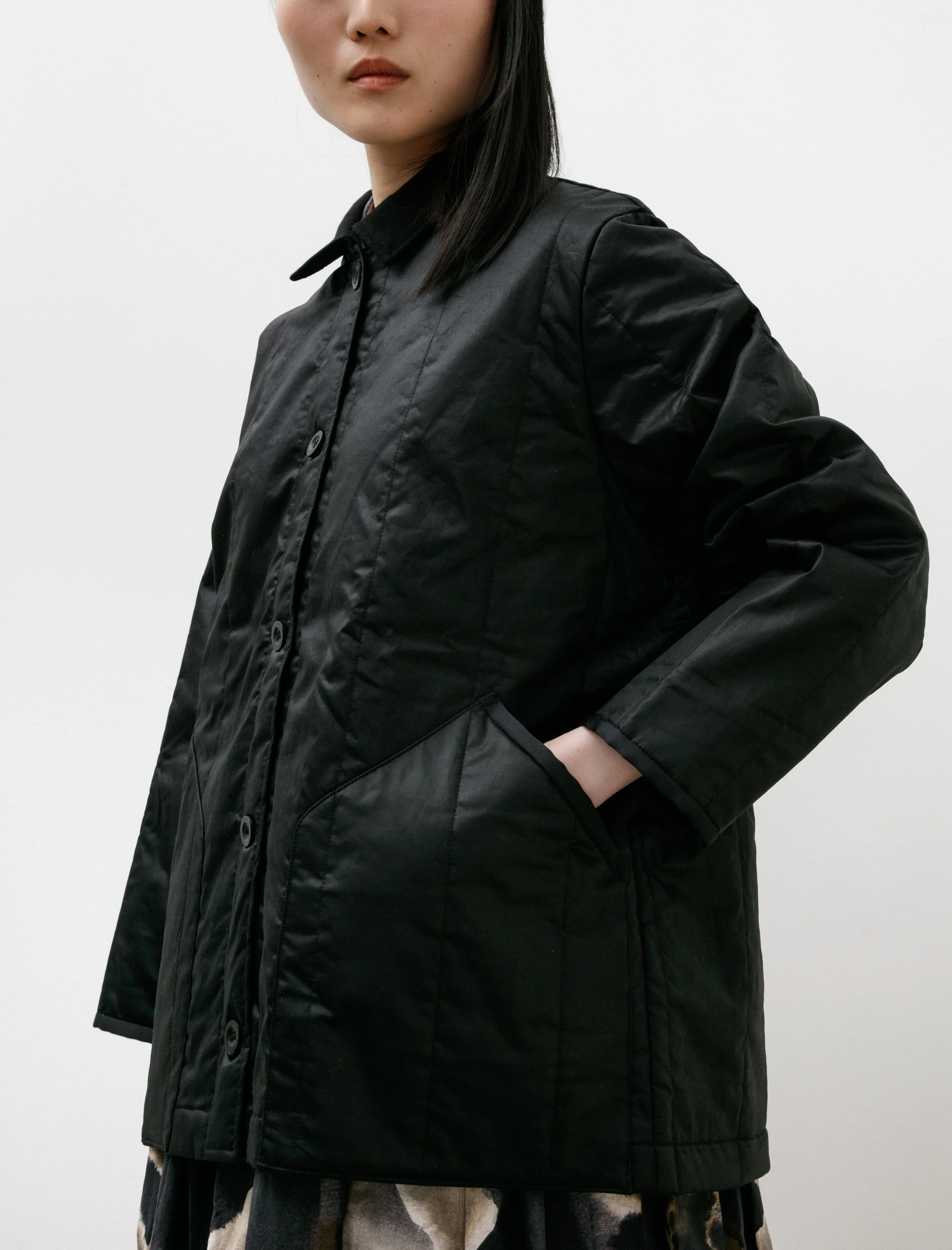 Ikla Jacket Lacqed Black