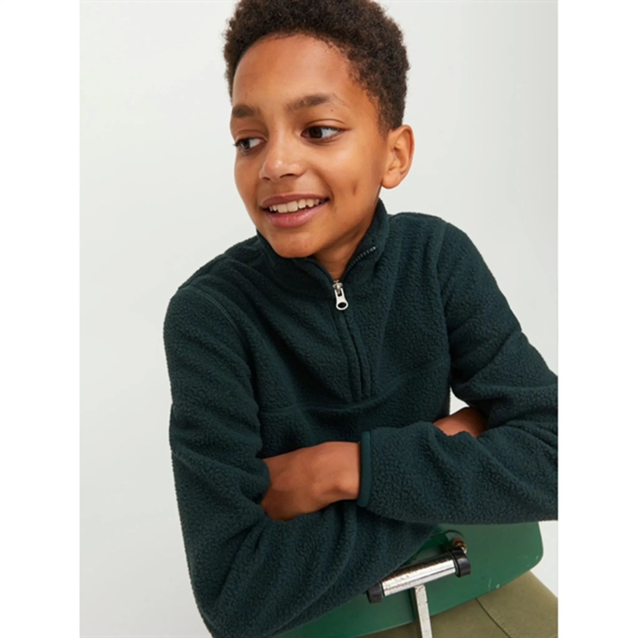 Jack & Jones Junior Magical Forest Hays Halfzip Fleece Jacket