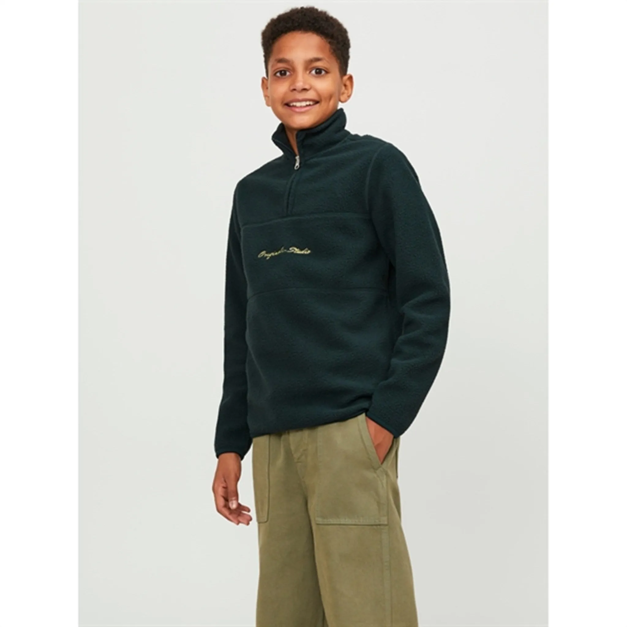 Jack & Jones Junior Magical Forest Hays Halfzip Fleece Jacket