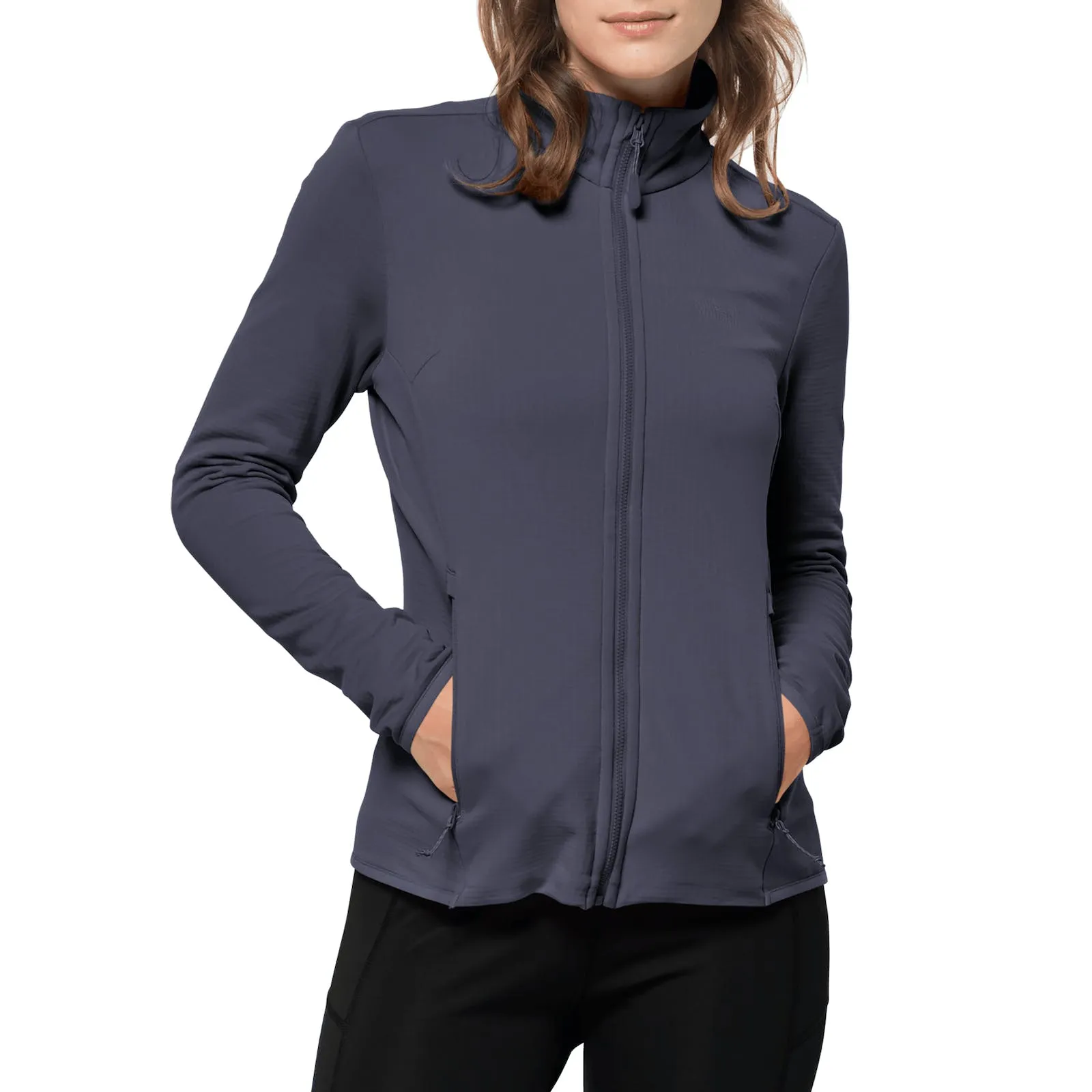 Jack Wolfskin Peak Grid Women's Fleece - Graphite