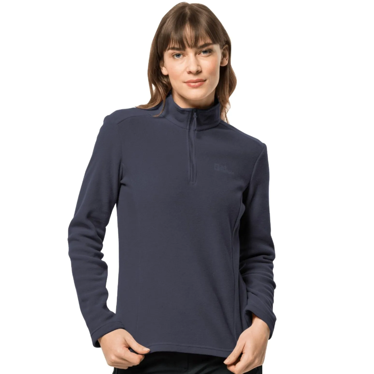 Jack Wolfskin Taunus Women's Half Zip Fleece - Graphite