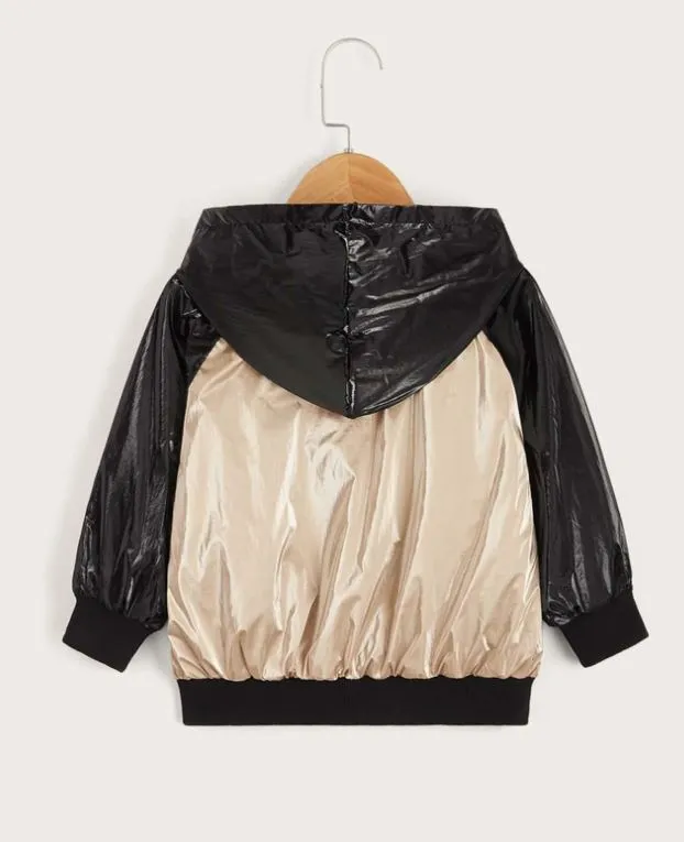 Jacket- Black and Gold