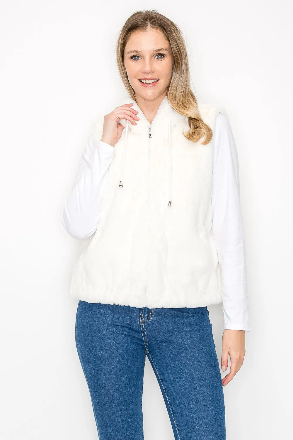 Jackie Vest - White