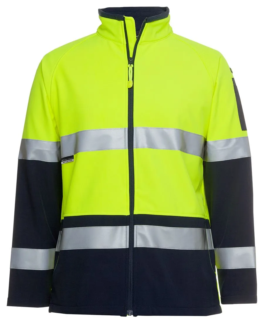 JB's Hi Vis (D N) SoftShell Jacket - Adults (6D4LJ)