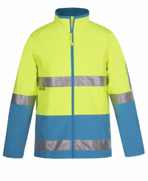 JB's Hi Vis (D N) SoftShell Jacket - Adults (6D4LJ)