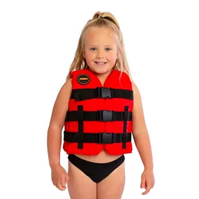 Jobe Nylon Life Vest Kids Red  244823015-PCS.