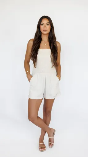 Kamea Romper / Creamy