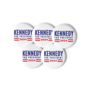 Kennedy for President 2024 (5 Buttons)