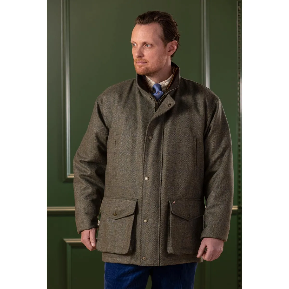 Laksen Laird Waterproof Tweed Chatsworth Coat W.CTX