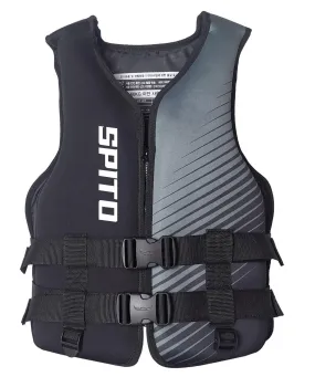 Life Jackets Vest, Adult Adjustable Safety Breathable Swimming Vest