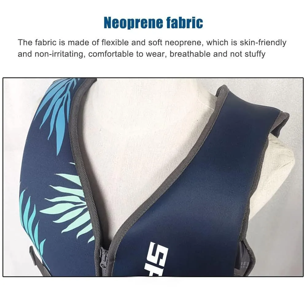 Life Jackets Vest, Adult Adjustable Safety Breathable Swimming Vest