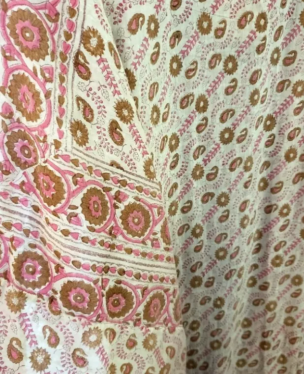 Magnolia Pearl 320 Block Print Kimono