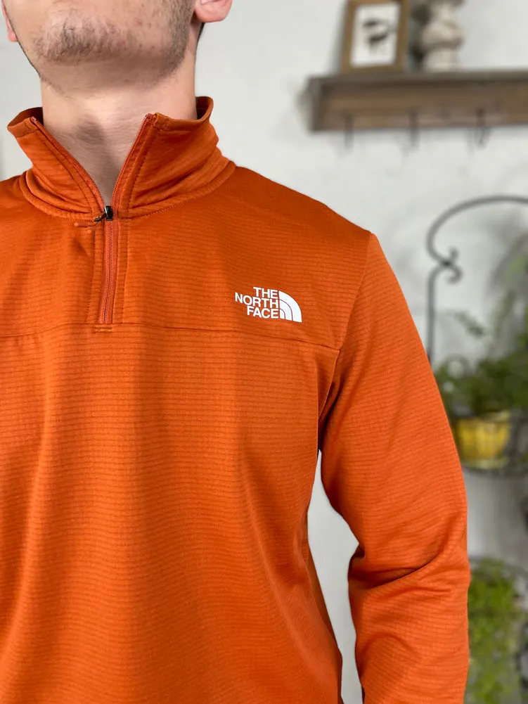 Men's Cedar Trail Fleece 1/4 Zip in Earthen Copper by The North Face