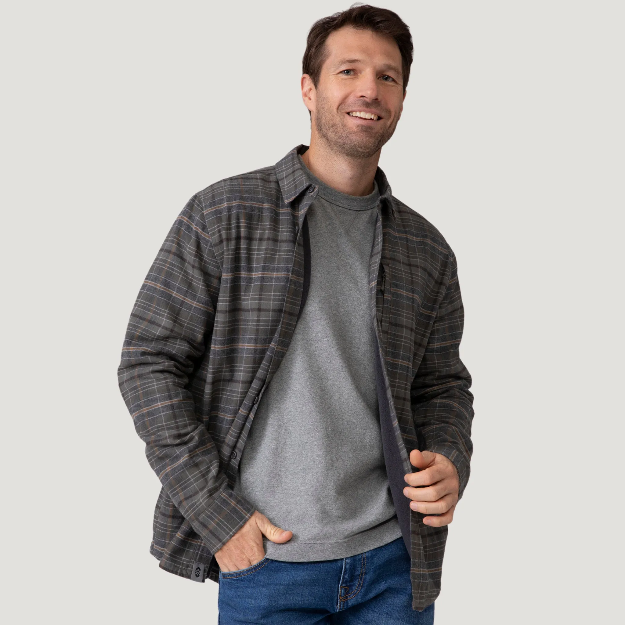 Men's Easywear II Fleece Lined Flannel Shirt