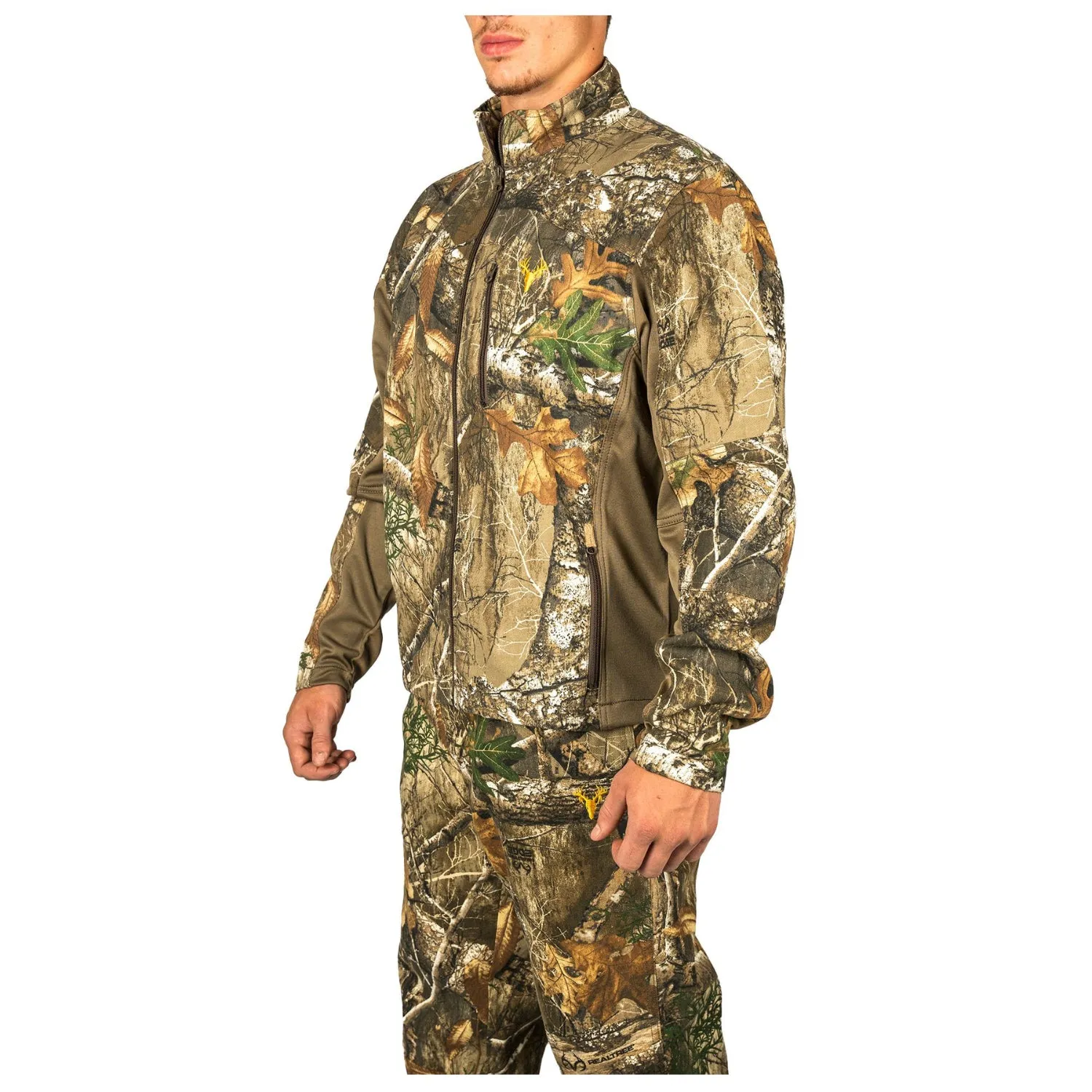 Men’s Flannel Lined Camo Hunting Jacket