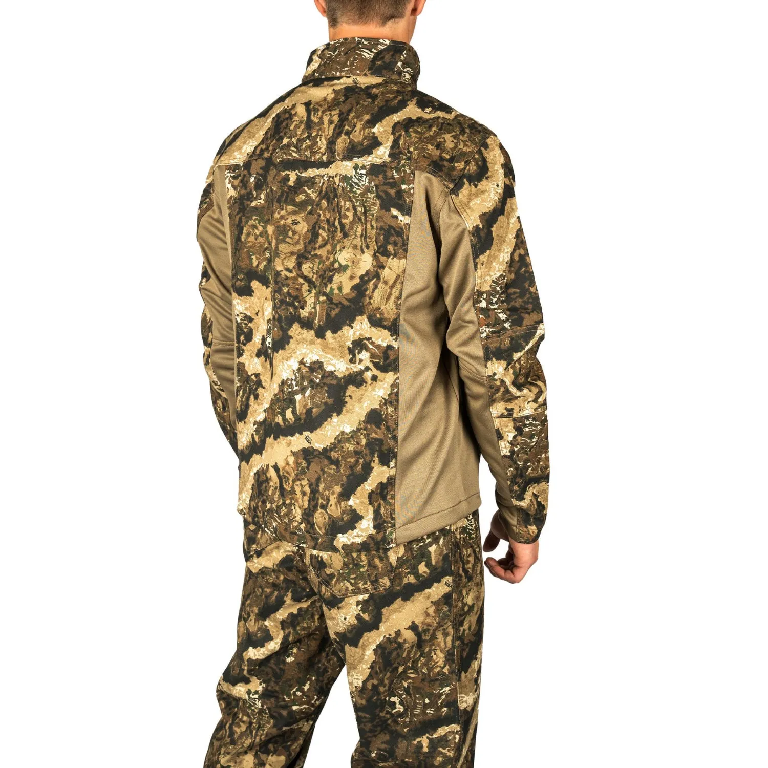 Men’s Flannel Lined Camo Hunting Jacket