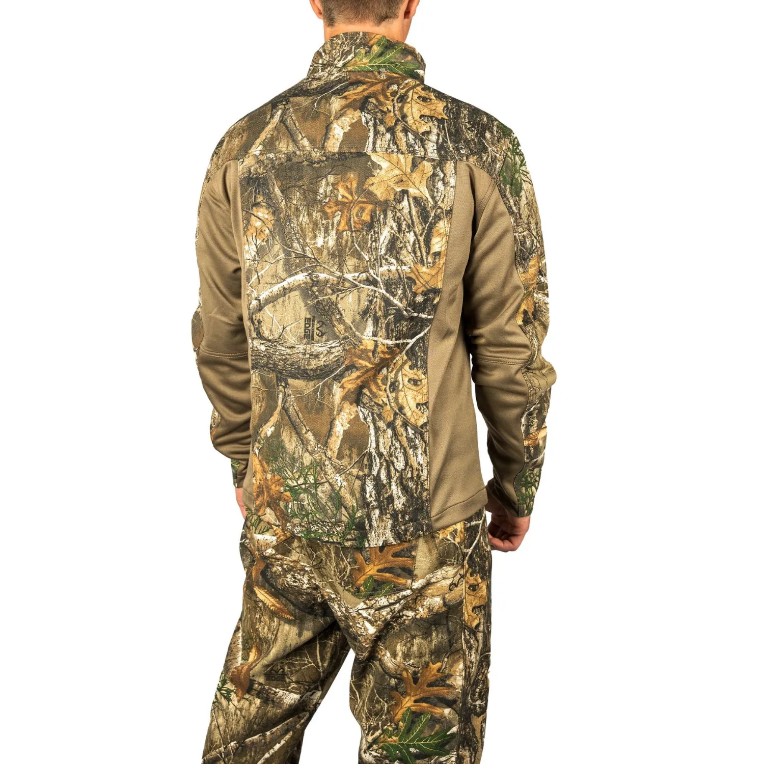 Men’s Flannel Lined Camo Hunting Jacket