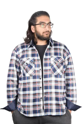 Mens Fleece Layer Winter Shirt