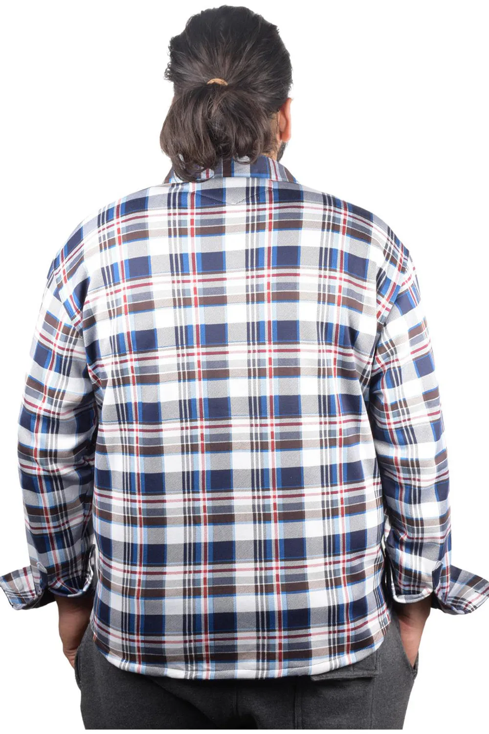 Mens Fleece Layer Winter Shirt