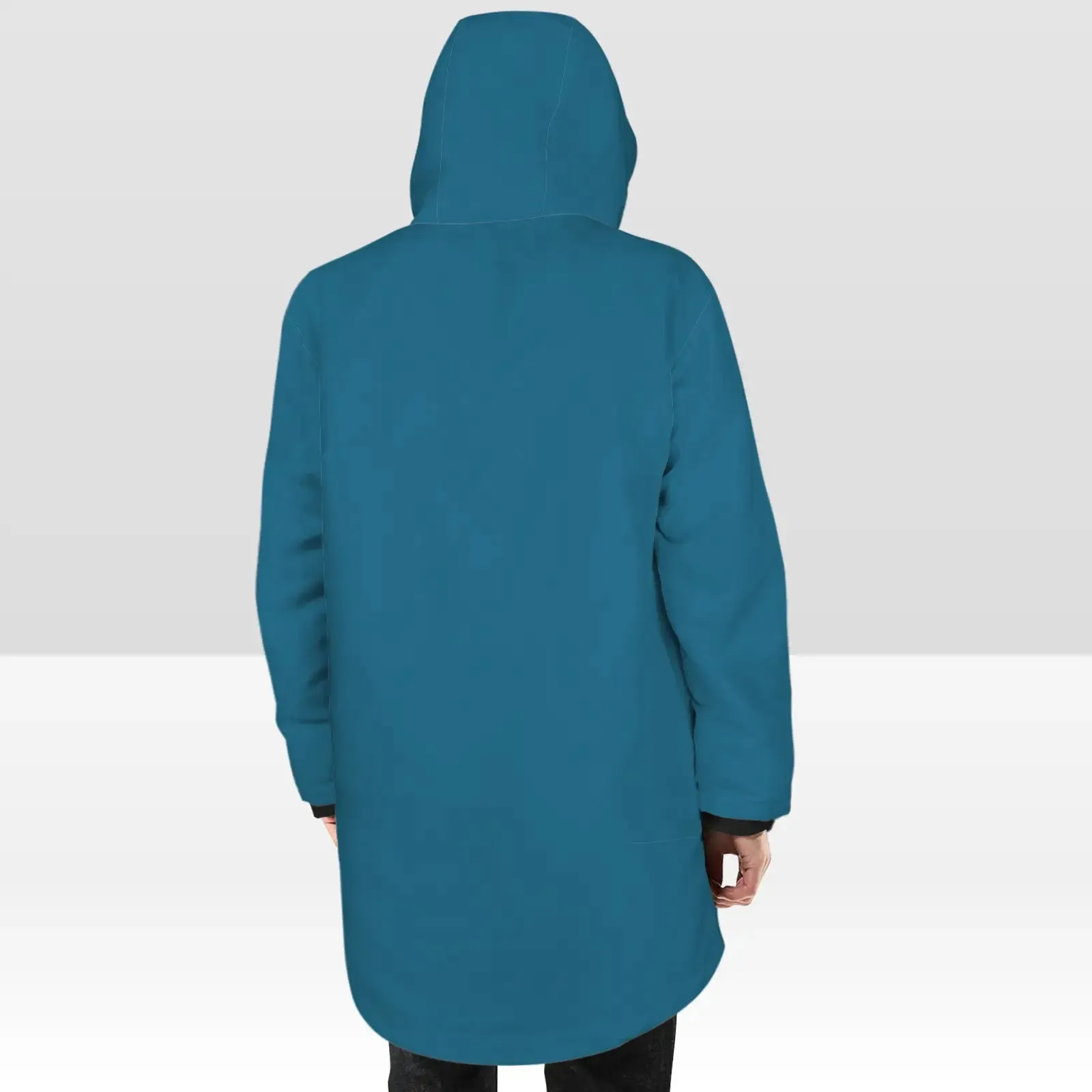 Men's Mid-Length Hooded Coat