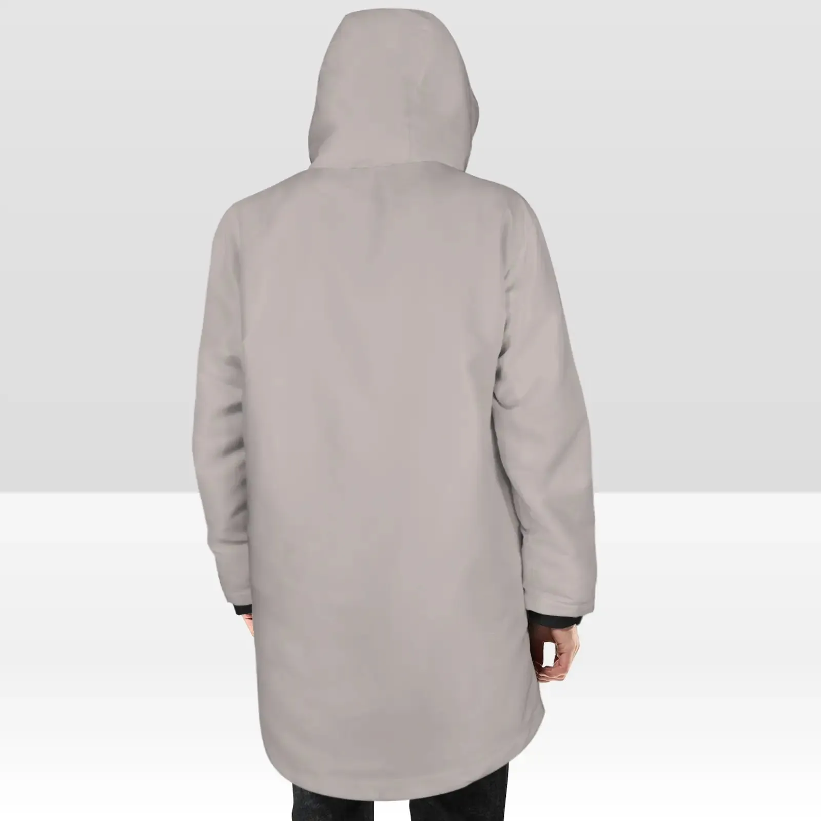 Men's Mid-Length Hooded Coat