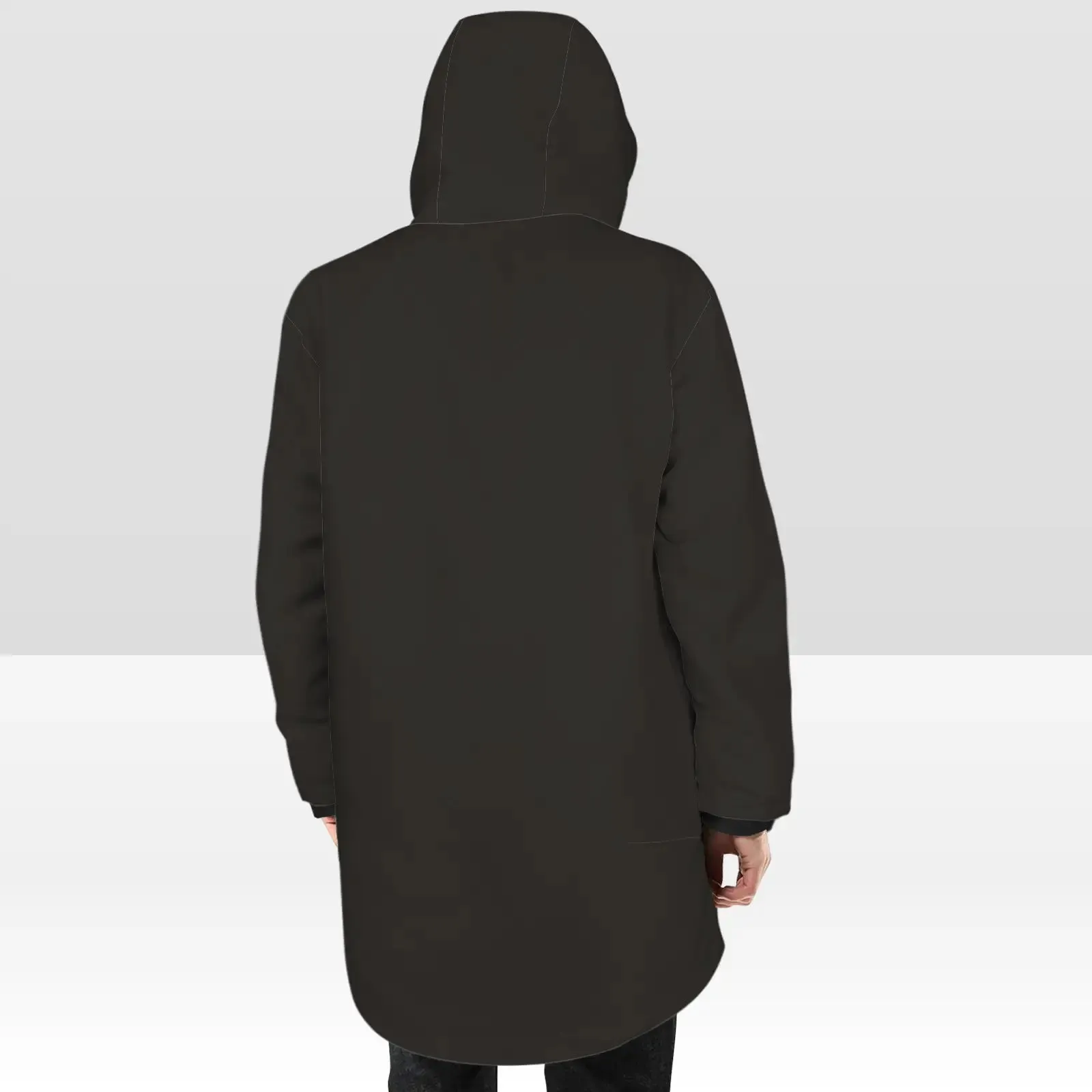 Men's Mid-Length Hooded Coat