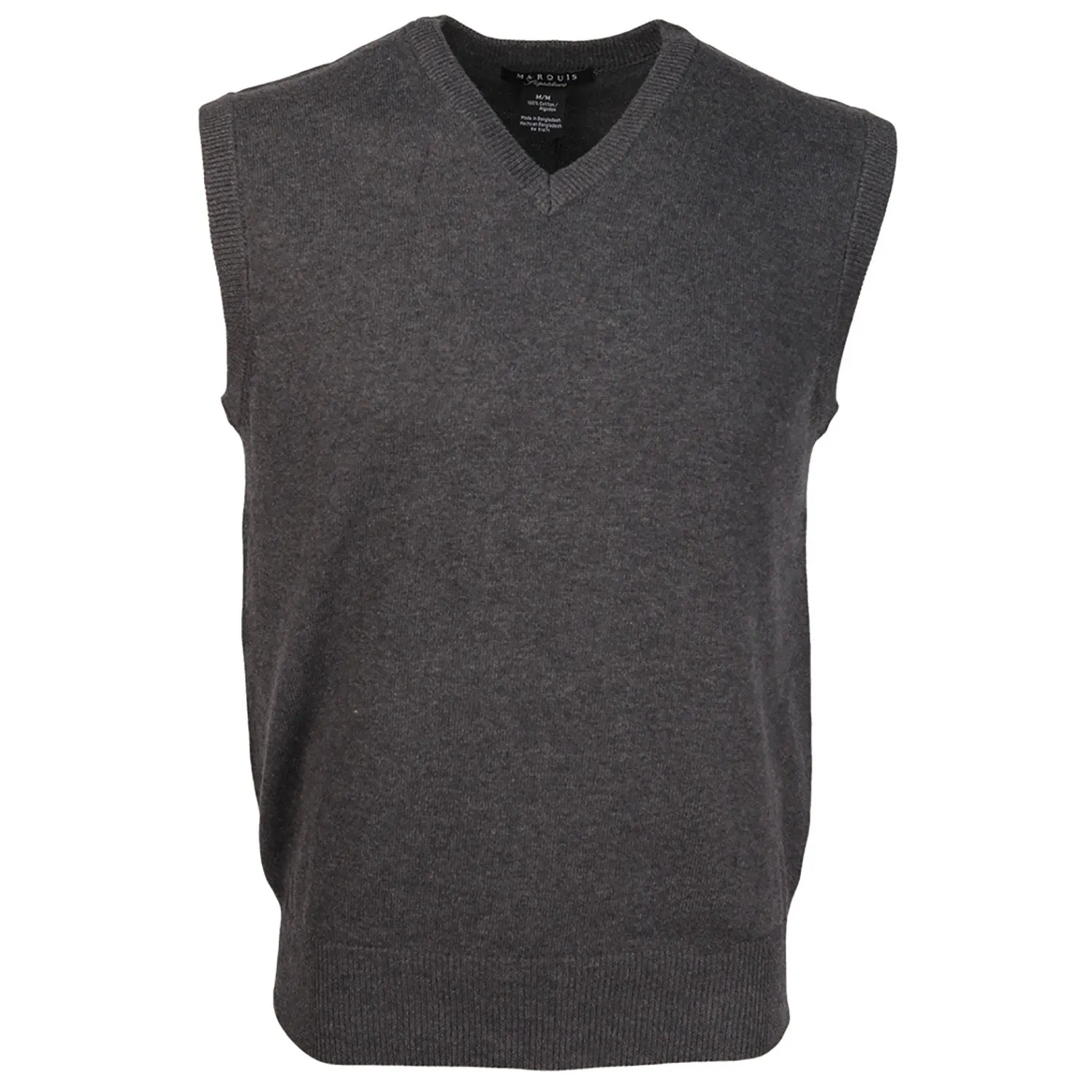 Men's Solid Sweater Vest 19454