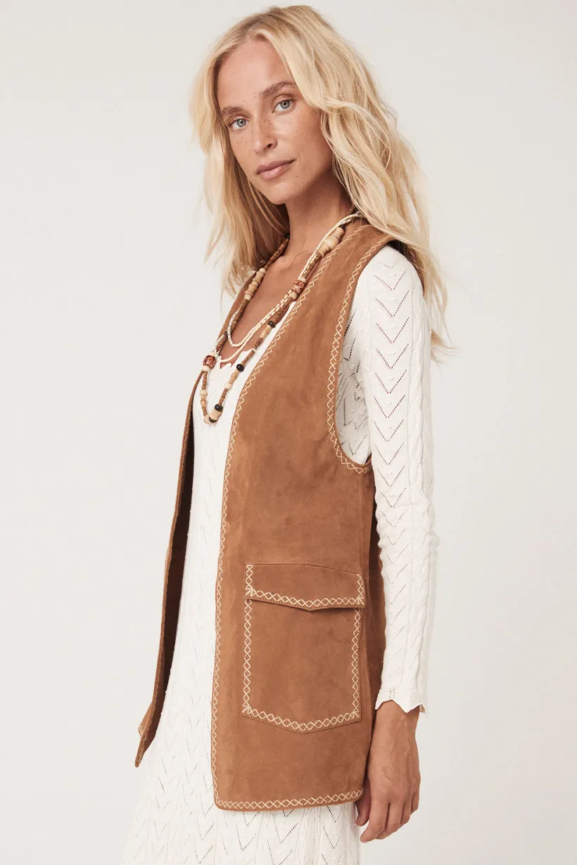 Miller Suede Vest