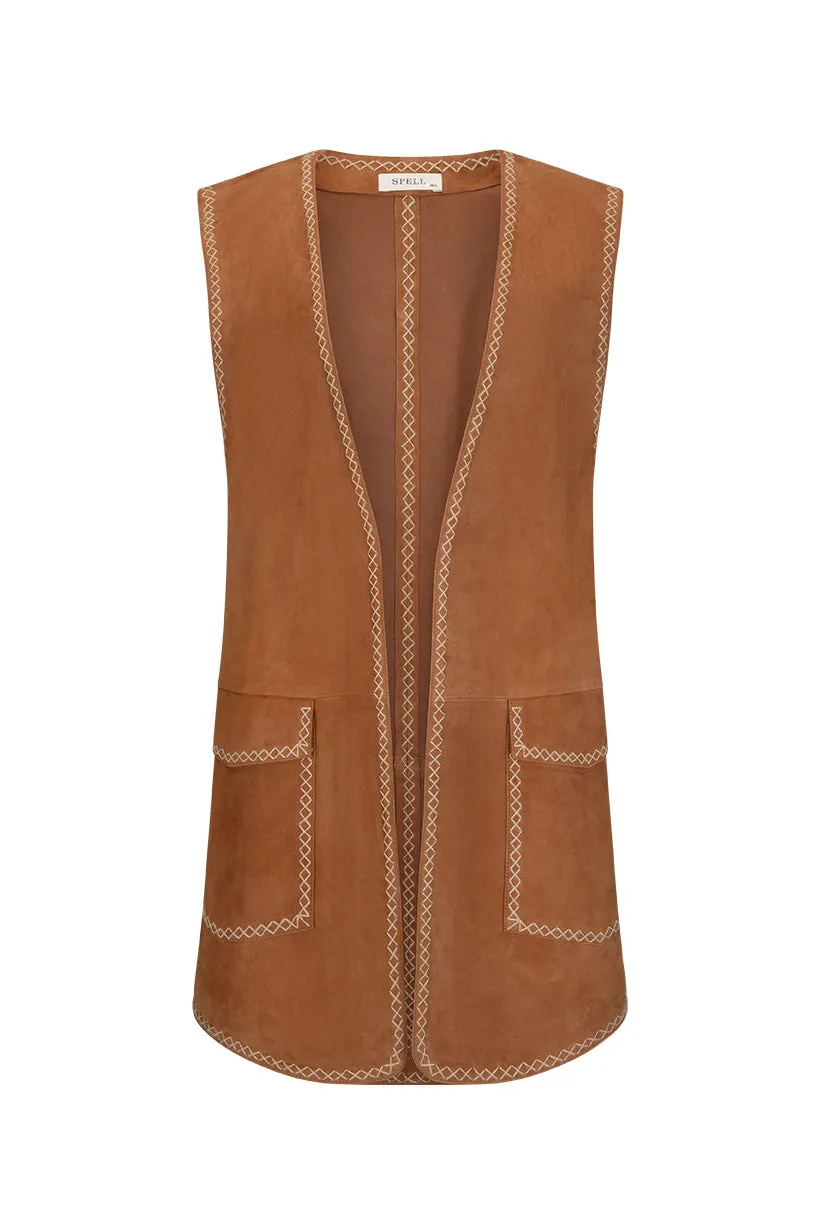 Miller Suede Vest